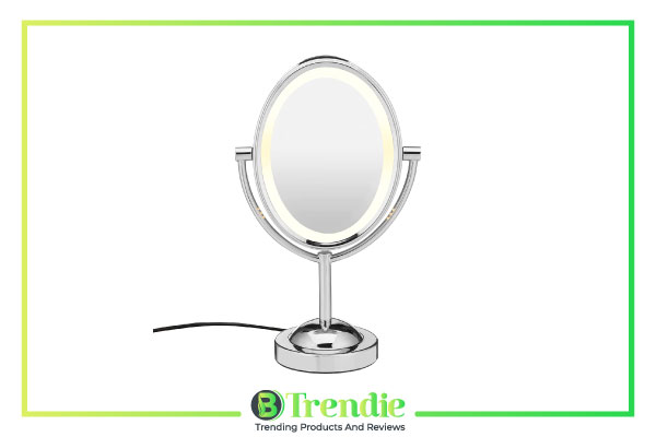 1 Conair Oval Shaped Double Sided Lighted Makeup Mirror