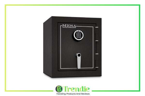 1.Mesa Safe Company Model MBF1512E Burglary and Fire Safe with Electronic Lock Hammered Gunmetal